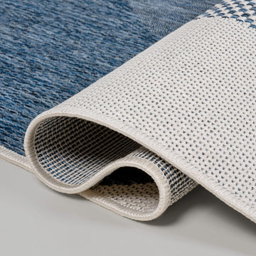 Zia Modern Geometric Organic Shapes Indoor/Outdoor Area Rug